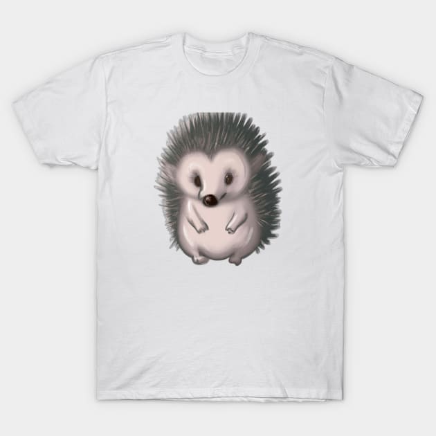 Cute Porcupine Drawing T-Shirt by Play Zoo